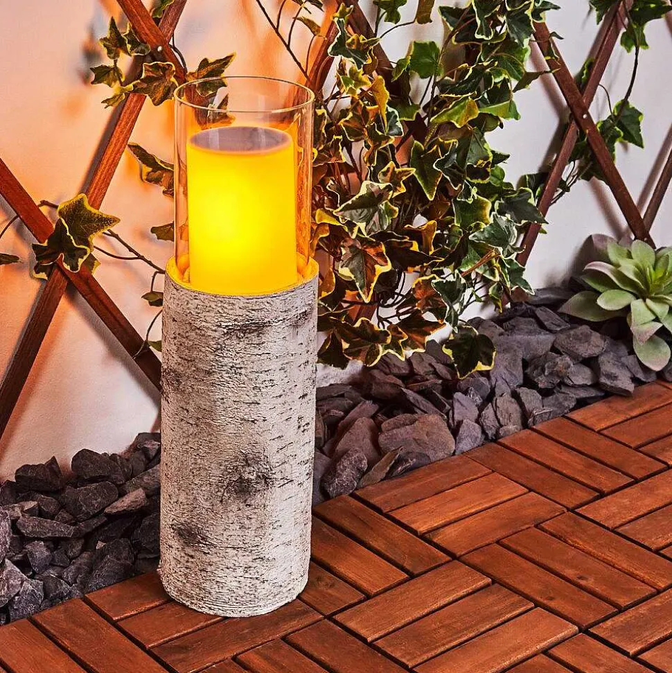 Lampe Solaire Tivedstorp Led Couleur Bois, 12 Lumieres