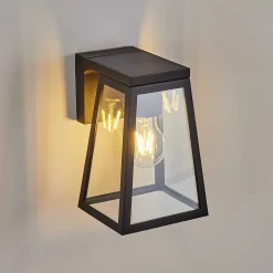 Lampe Solaires Juanico Led Noir, 1 Lumiere