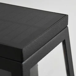 Lampe Solaires Juanico Led Noir, 1 Lumiere