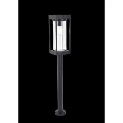 Lampe Solaires Lutec Flair Led Noir, 1 Lumiere
