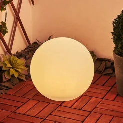 Lampe Solaires Ykullen Led Noir, 1 Lumiere, Telecommandes, Changeur De Couleurs