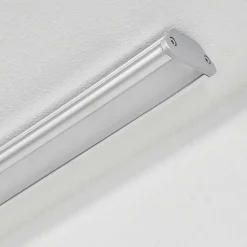 Lampes Pour Bandeaux Raivo Led Noir, Argente, 1 Lumiere, Telecommandes, Changeur De Couleurs