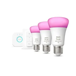 Led E27 9 Watt 2200 - 6500 Kelvin 806 Lumen Philips Hue White & Color Ambiance