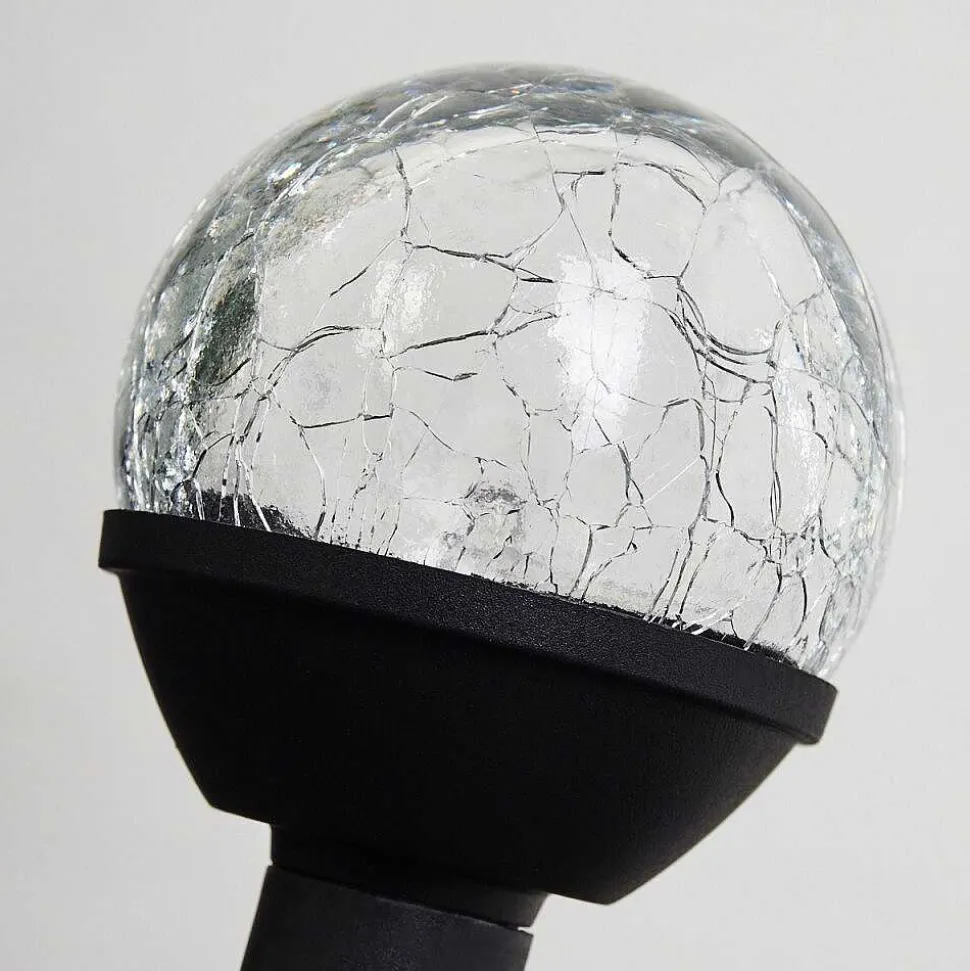 Lot De 3 Lampes Solaires Colognole Led Noir, 1 Lumiere