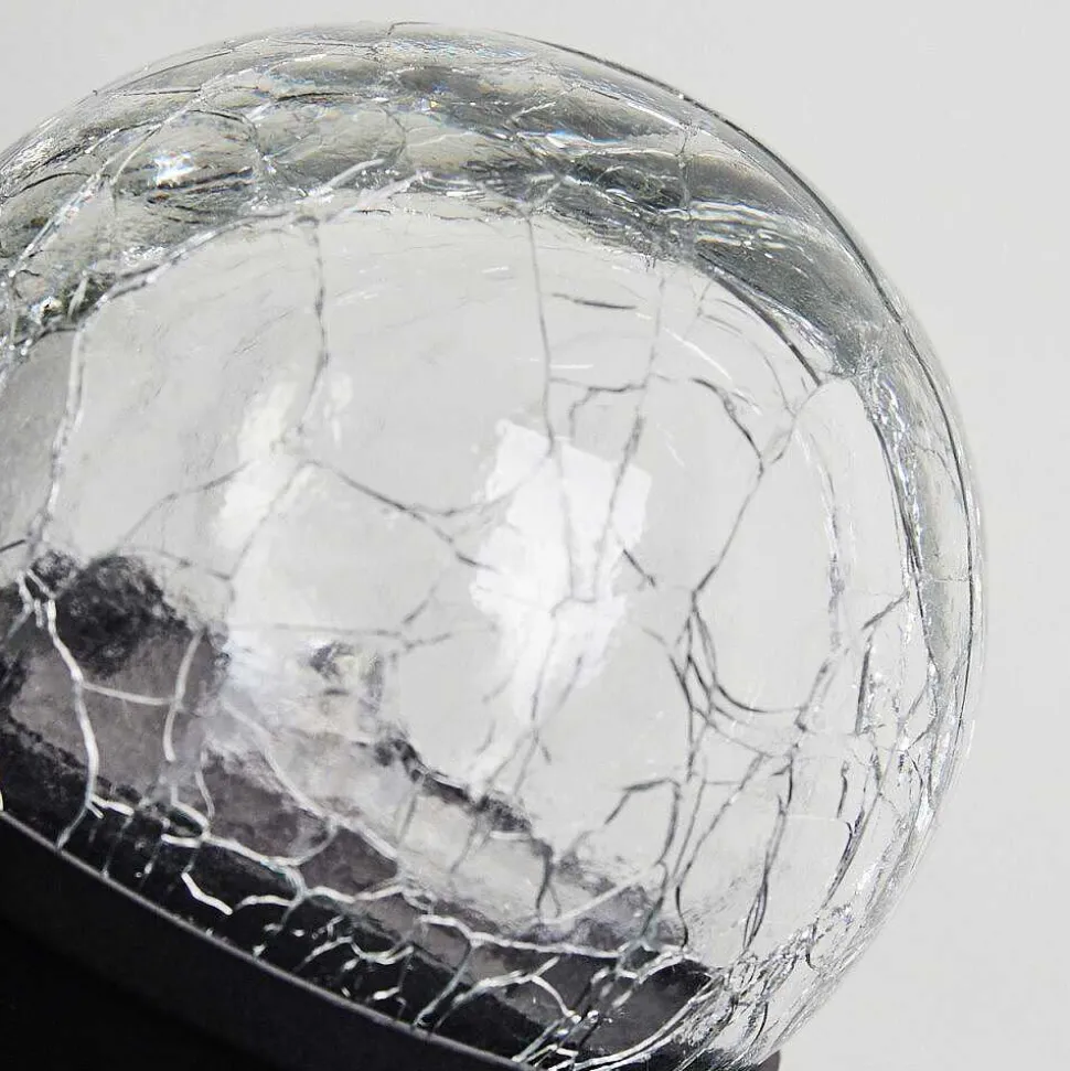 Lot De 3 Lampes Solaires Colognole Led Noir, 1 Lumiere