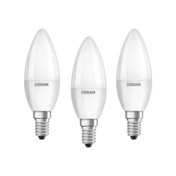 Lot De 3 Osram Led E14 5,7 Watt 2700 Kelvin 470 Lumen