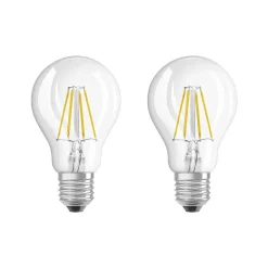 Lot De 2 Osram Led E27 4 Watt 2700 Kelvin 470 Lumen