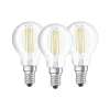 Lot De 3 Osram Led E14 4,5 Watt 2700 Kelvin 470 Lumen