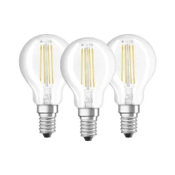 Lot De 3 Osram Led E14 4,5 Watt 2700 Kelvin 470 Lumen
