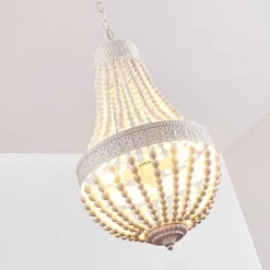 Lustre Ararat Blanc, 3 Lumieres