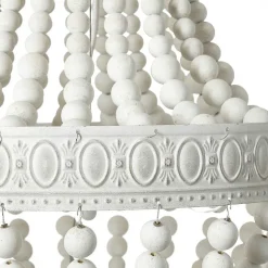 Lustre Brilliant Liba Blanc, 3 Lumieres