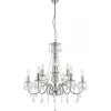 Lustre Globo Chrome, 9 Lumieres
