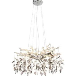 Lustre Globo Danna Chrome, 8 Lumieres