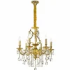 Lustre Ideal Lux Gioconda Transparent, 6 Lumieres