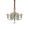 Lustre Ideal Lux Strauss Or, 6 Lumieres