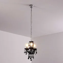 Lustre Malmback Noir, 3 Lumieres