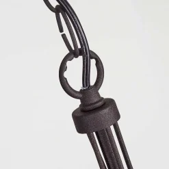 Lustre Oulandou Noir, 5 Lumieres