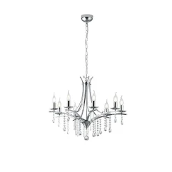 Lustre Trio Leuchten Lucerna Chrome, 8 Lumieres