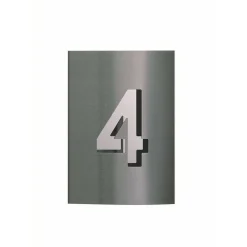 Numeros De Maison Albert 975 Acier Inoxydable