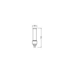 Osram Dulux G24D-1 5 Watt 4000 Kelvin 600 Lumen