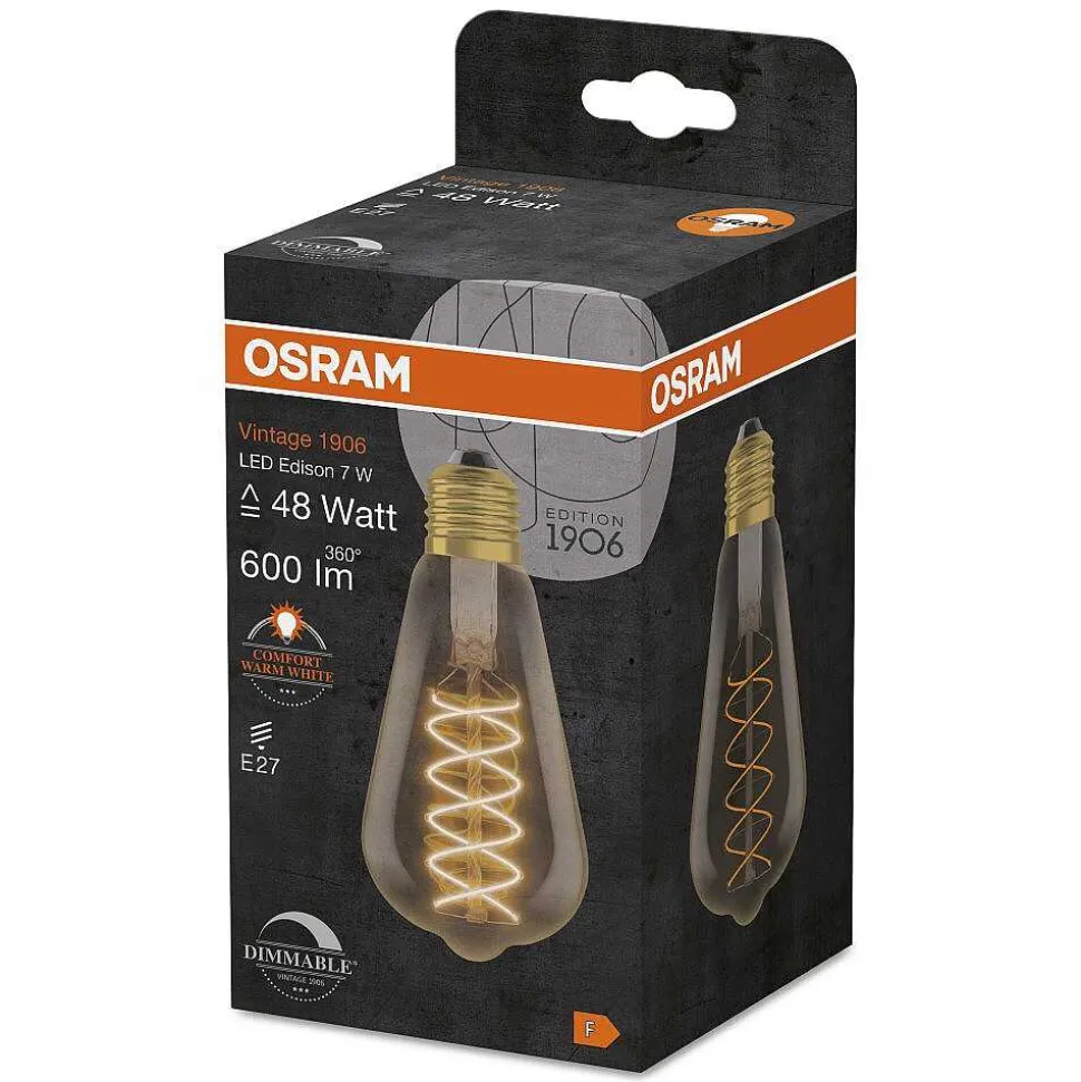 Osram Vintage 1906® Led E27 7 Watt 2200 Kelvin 600 Lumen