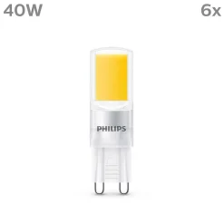 Philips Bruleur 6 Pieces Led Gu9 3,2 Watt 2700 Kelvin 400 Lumen