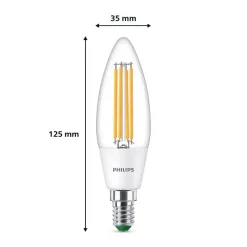 Philips Classic Led E14 2,3 Watt 3000 Kelvin 485 Lumen