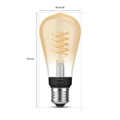Philips Hue E27 Led 7 Watt 2100 Kelvin 550 Lumen