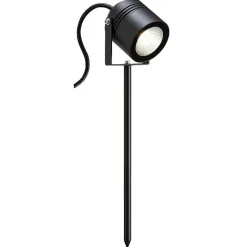 Pique De Terre Lcd Langenfeld Led Noir, 1 Lumiere