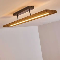 Plafonnier Adak Led Gris, 1 Lumiere