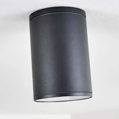 Plafonnier Agua Noir, 1 Lumiere