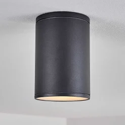 Plafonnier Agua Noir, 1 Lumiere