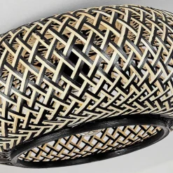 Plafonnier Alavi Noir, 1 Lumiere