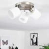 Plafonnier Alsen Nickel Mat, 3 Lumieres