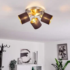 Plafonnier Alsen Nickel Mat, 3 Lumieres