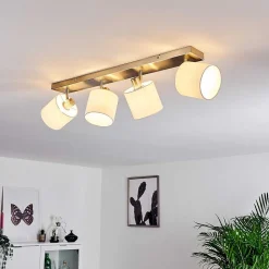 Plafonnier Alsen Nickel Mat, 4 Lumieres