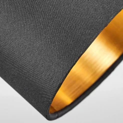 Plafonnier Alsen Noir, 6 Lumieres