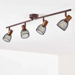 Plafonnier Arjen Brun, Rouille, 4 Lumieres