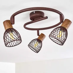 Plafonnier Arjen Rouille, 3 Lumieres