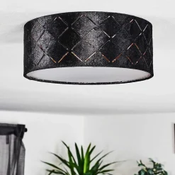 Plafonnier Arnoya Cuivre, Noir, 1 Lumiere