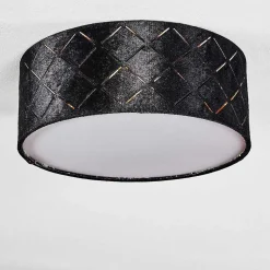 Plafonnier Arnoya Cuivre, Noir, 1 Lumiere