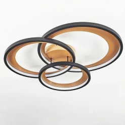 Plafonnier Baiyin Led Or, 1 Lumiere