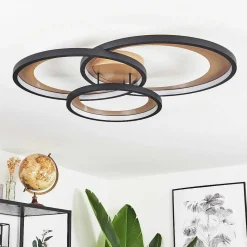 Plafonnier Baiyin Led Or, 1 Lumiere