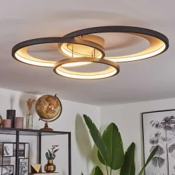 Plafonnier Baiyin Led Or, 1 Lumiere