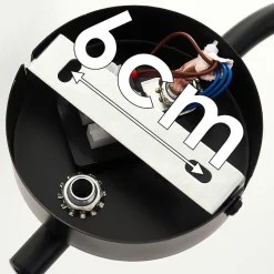 Plafonnier Bardhaman Noir, 3 Lumieres