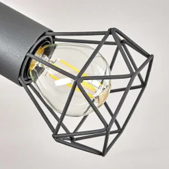 Plafonnier Baripada Gris, 3 Lumieres