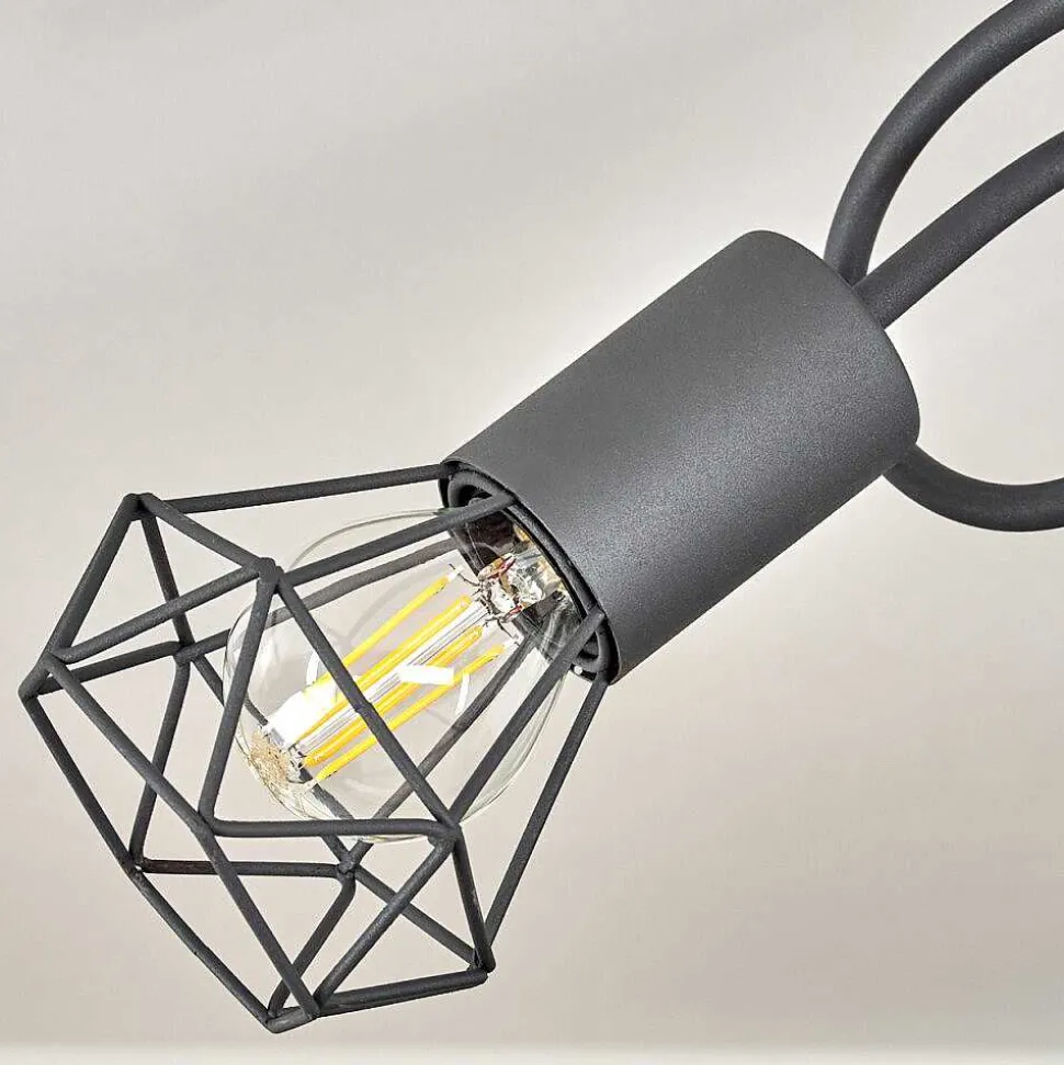 Plafonnier Baripada Gris, 3 Lumieres