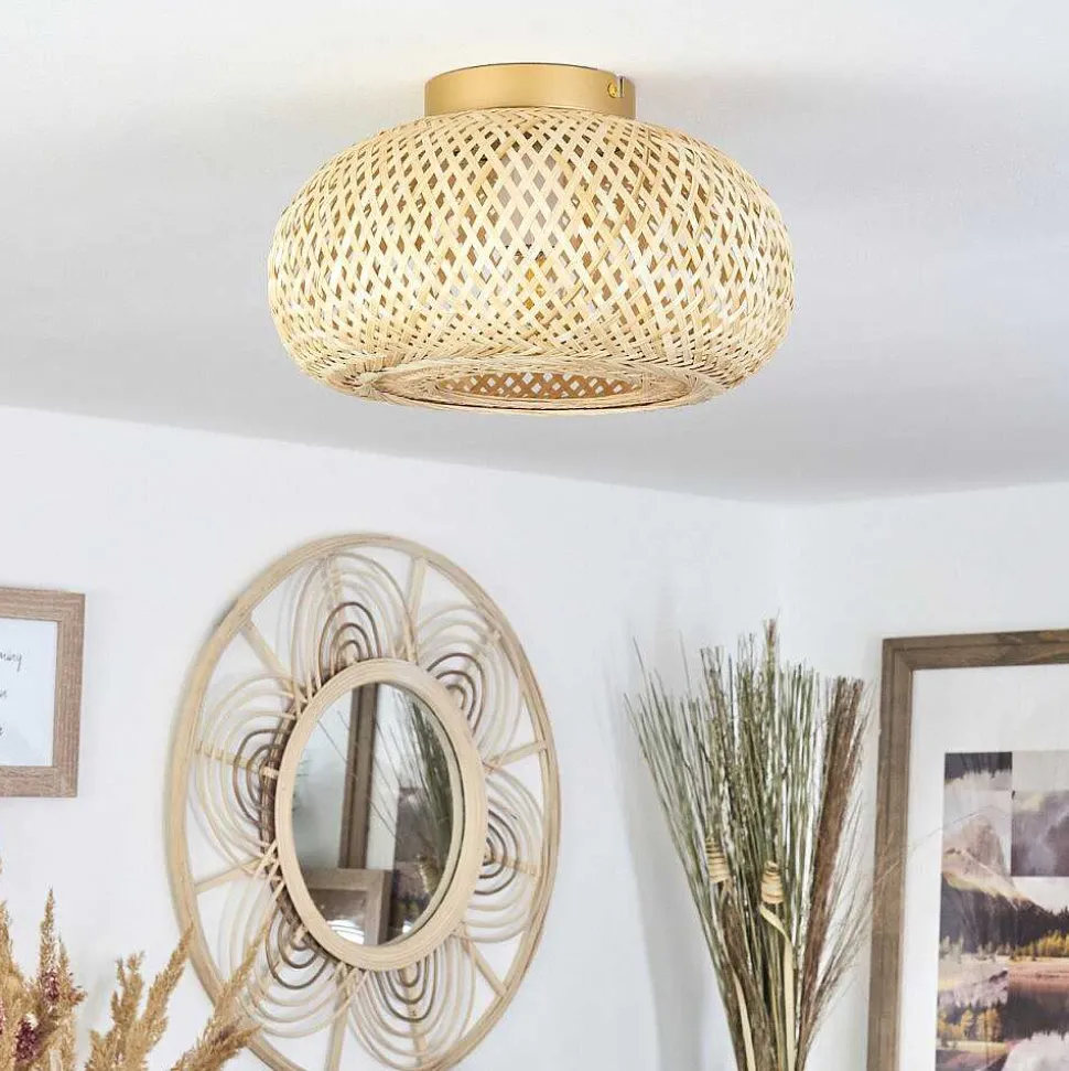 Plafonnier Bauro Ecru, 1 Lumiere