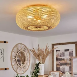 Plafonnier Bauro Laiton, 3 Lumieres