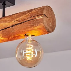 Plafonnier Canedo Noir, 4 Lumieres